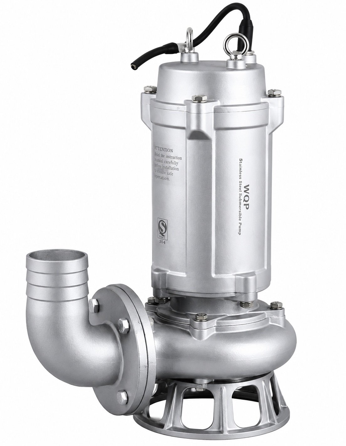 WQP stainless steel submersible sewage pump
