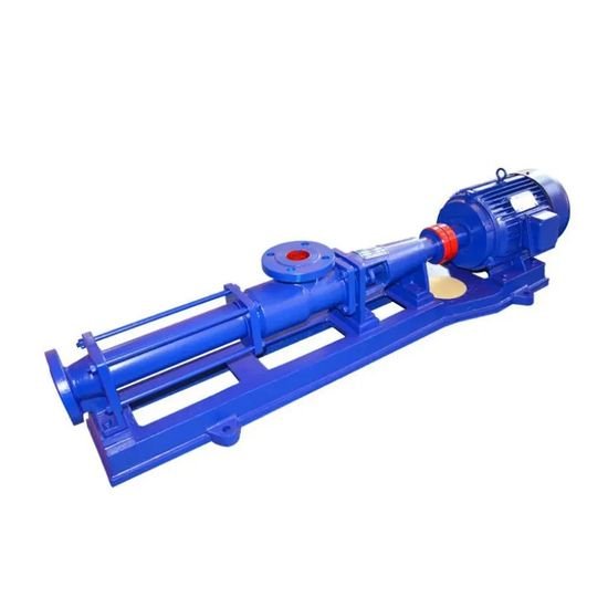 industrial screw pump for viscous oil and process fluid transfer