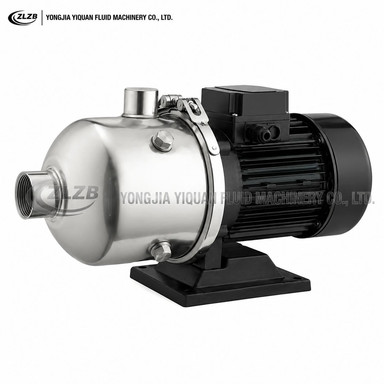 ZLZB® CHL stainless steel horizontal multistage pump for water supply and industrial applications