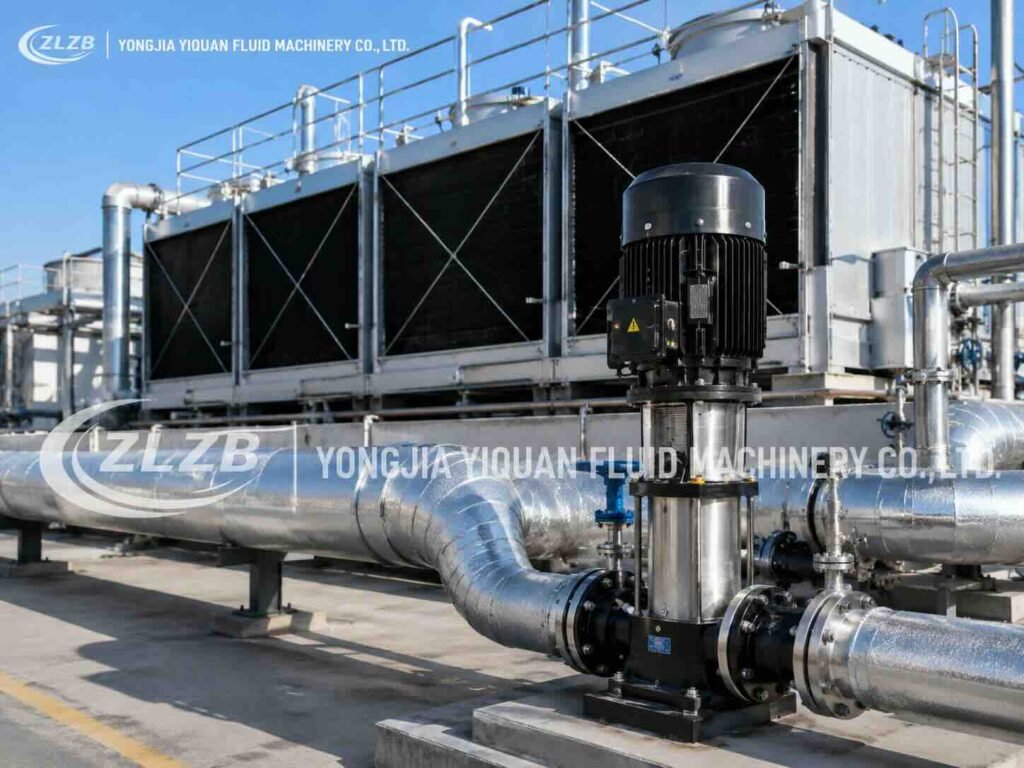 CDLK immersion multistage pump for industrial cooling and chiller systems