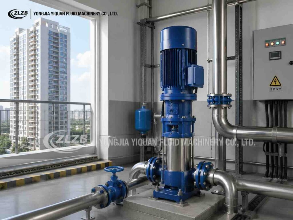 DL vertical multistage pump for high-rise building water supply