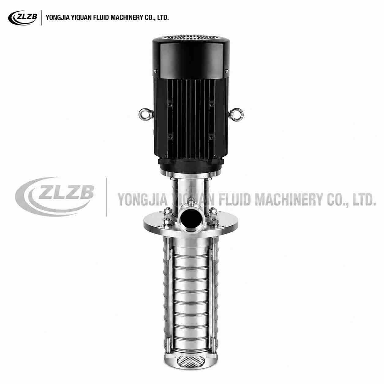 CDLK immersion pump stainless steel hydraulic section for industrial equipment