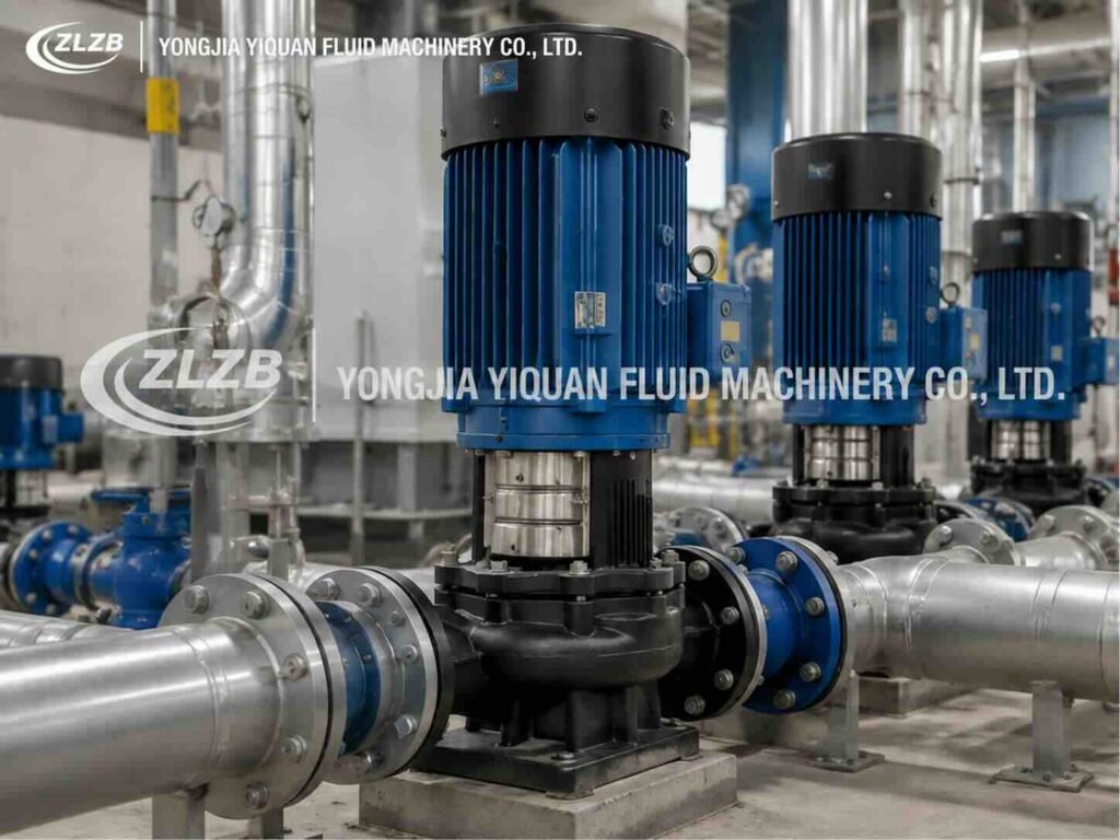 ZLZB TD Inline Circulation Pump for HVAC Chilled-Water Circulation