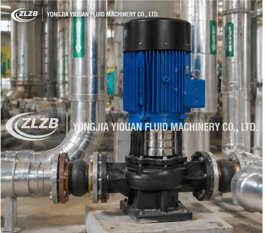 ZLZB TD Inline Circulation Pump for Industrial Cooling Water Systems