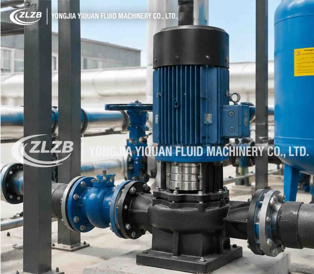 ZLZB TD Inline Circulation Pump for Clean-Water Supply and Pressure Boosting